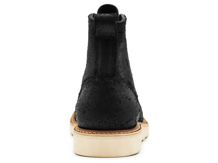 Black Oiled Rough Out | Moc Toe