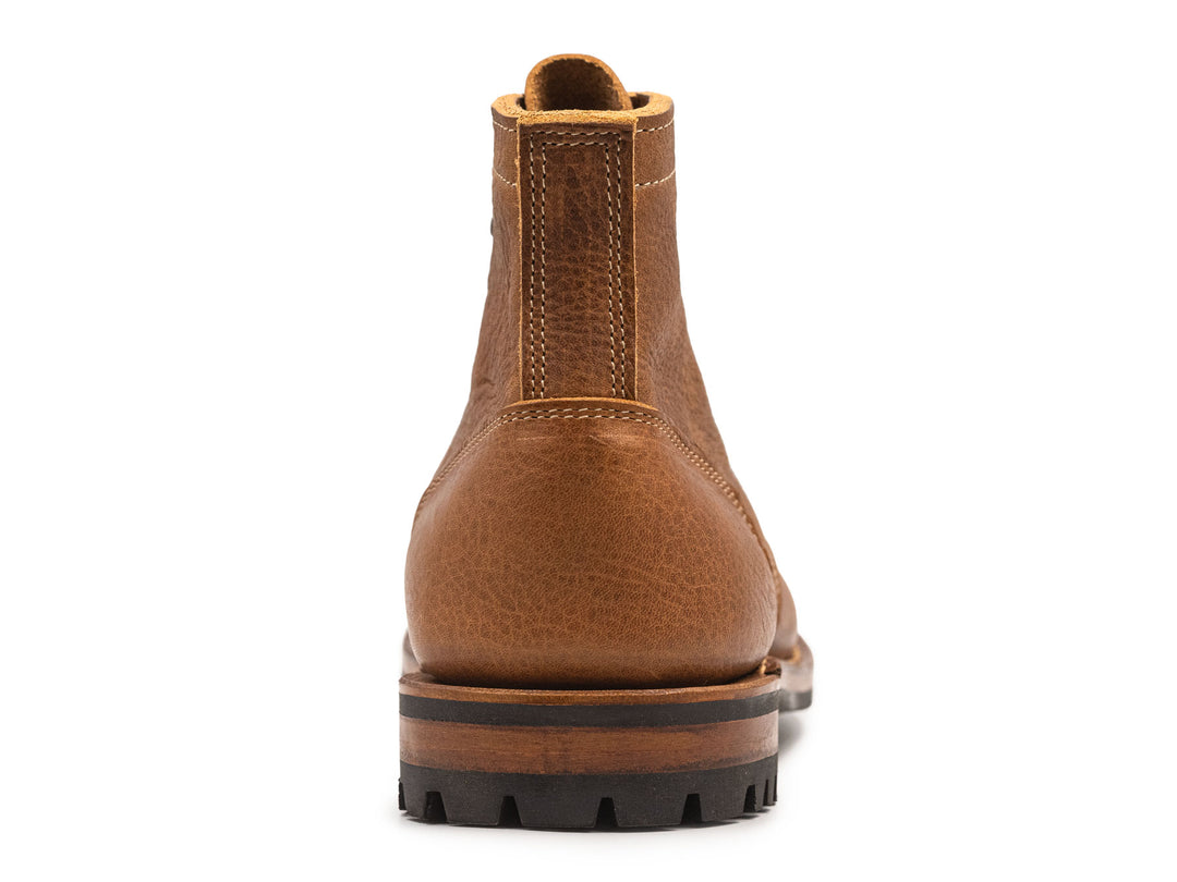 British Tan Grizzly | Plain Toe