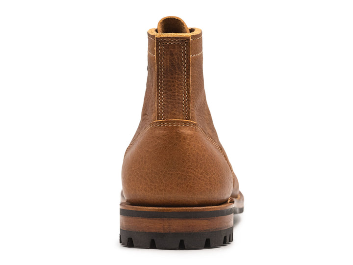 British Tan Grizzly | Plain Toe