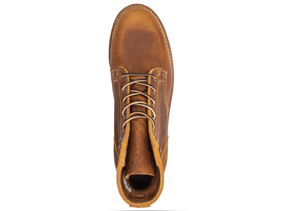 British Tan Grizzly Plain Toe | 8EE
