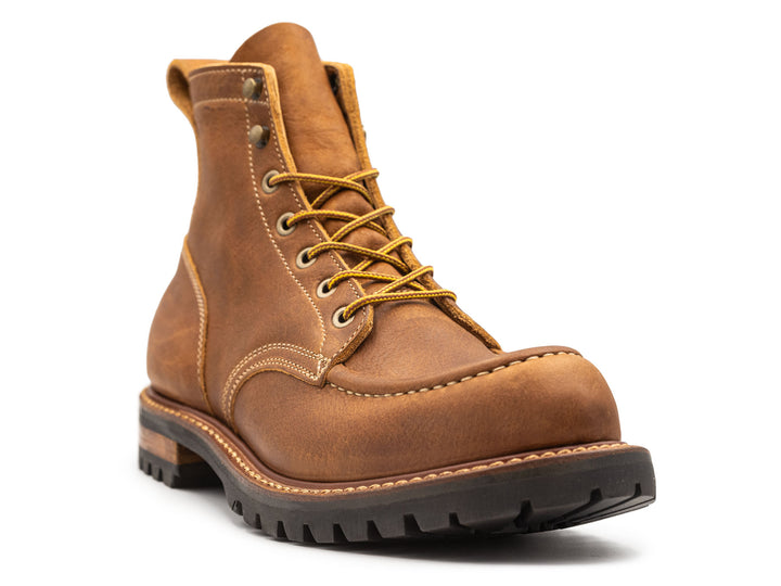 British Tan Grizzly | Moc Toe