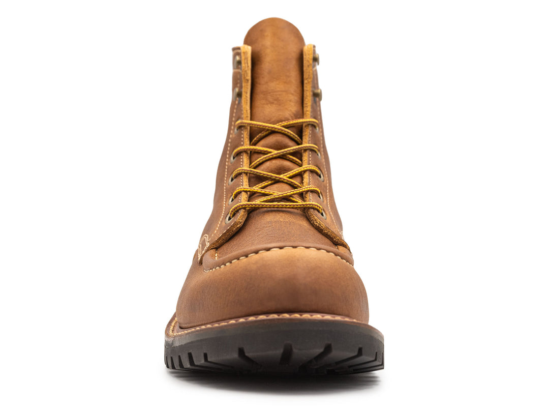 British Tan Grizzly | Moc Toe