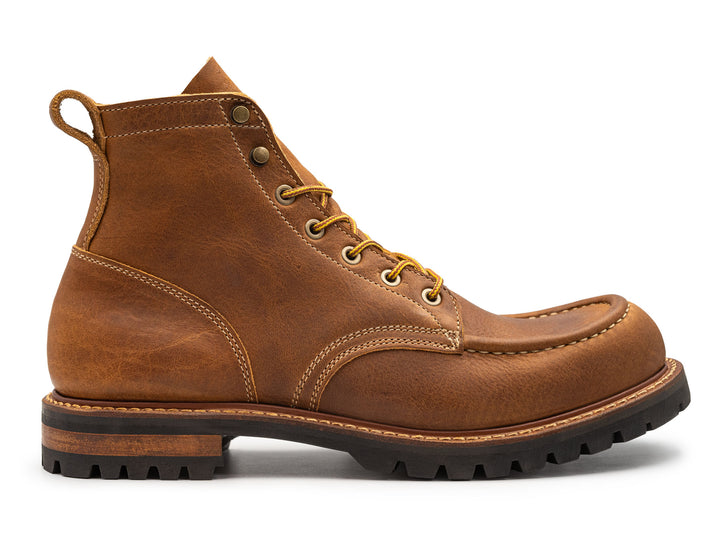 British Tan Grizzly | Moc Toe