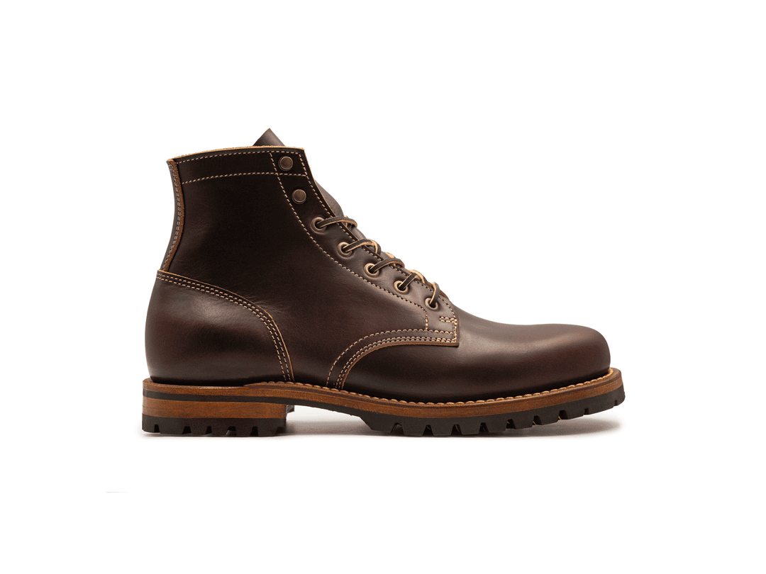 Brown Double Shot | Plain Toe