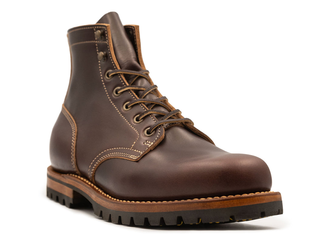 Brown Double Shot | Plain Toe