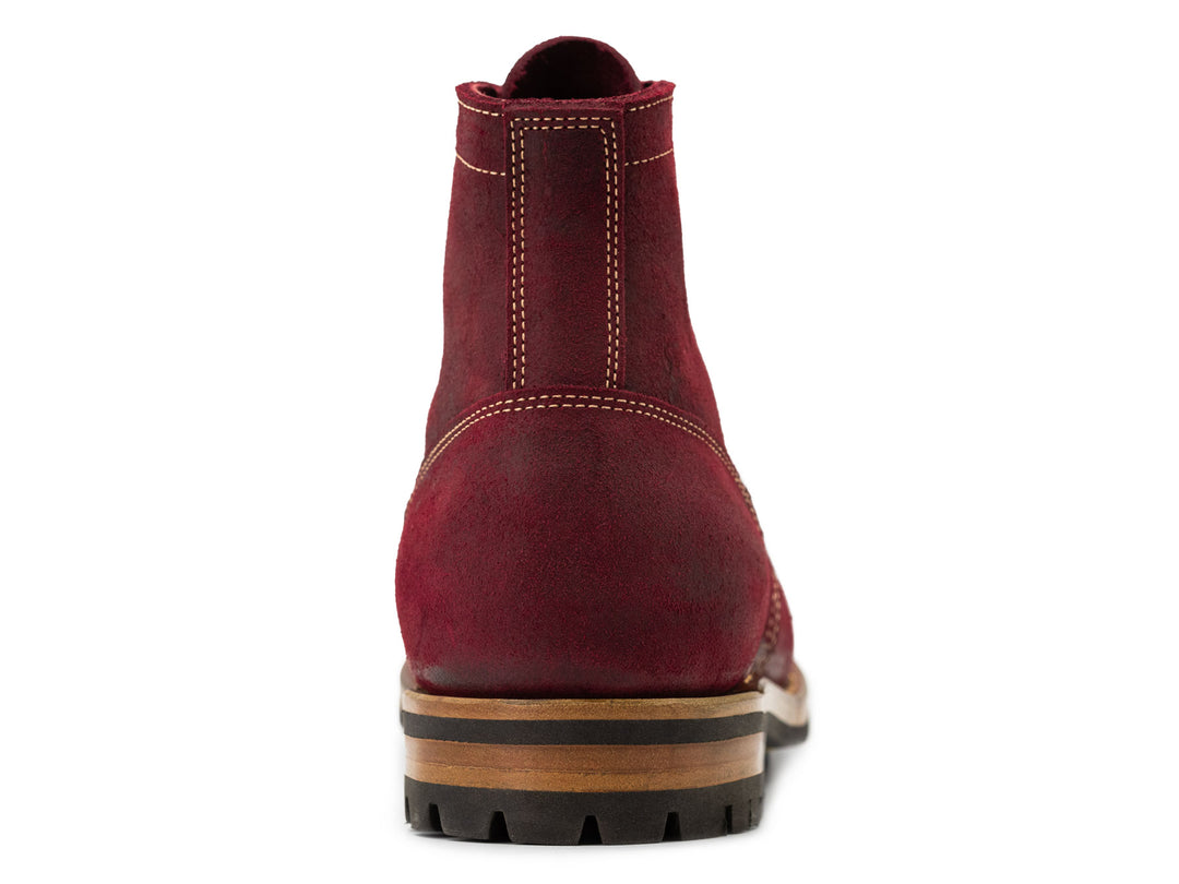 Burgundy Rambler | Cap Toe