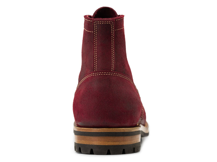 Burgundy Rambler | Cap Toe