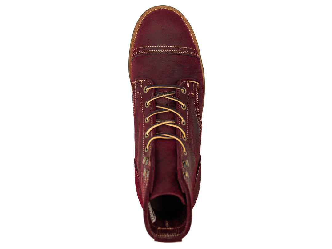 Burgundy Rambler | Cap Toe