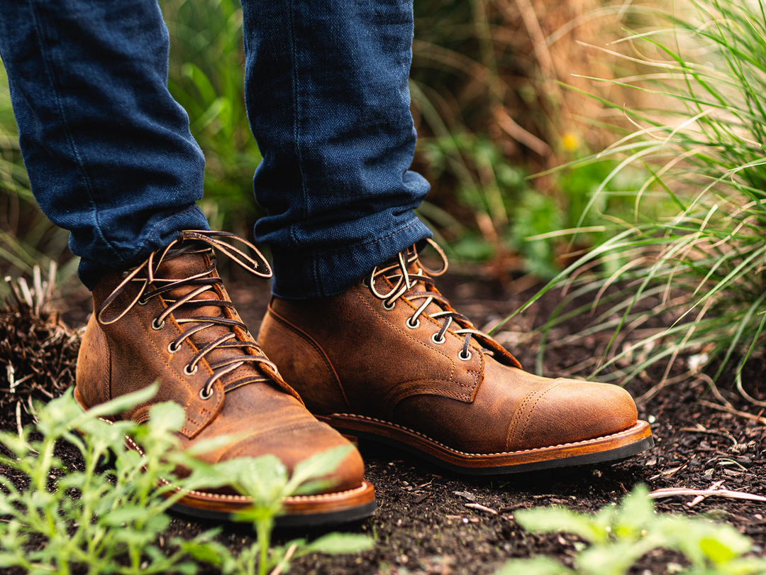Cognac Teton Stag | Cap Toe