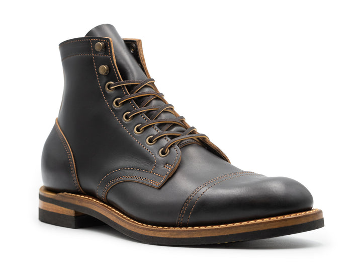 Charcoal Double Shot | Cap Toe