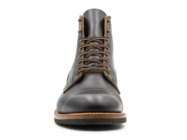 Charcoal Double Shot | Cap Toe