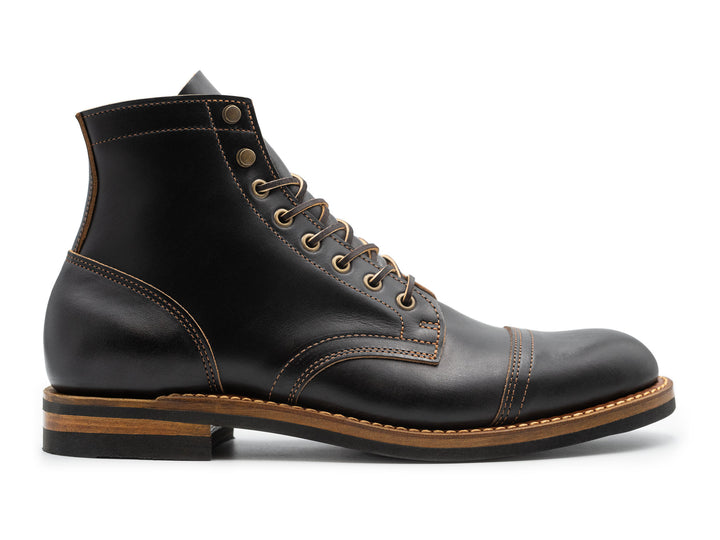 Charcoal Double Shot | Cap Toe