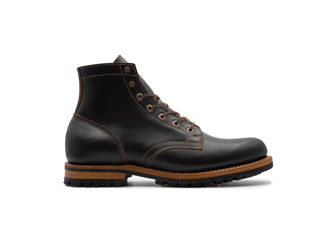 Charcoal Double Shot | Plain Toe