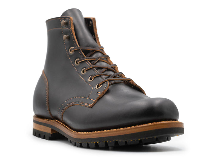 Charcoal Double Shot | Plain Toe
