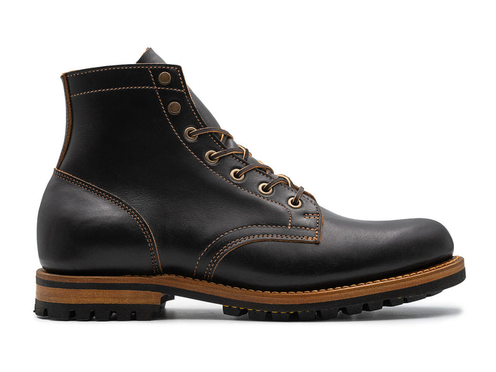 Charcoal Double Shot | Plain Toe