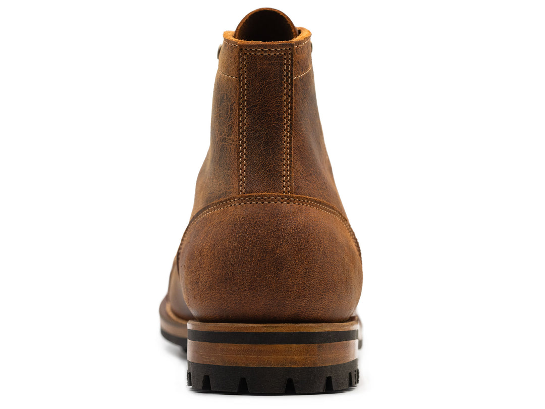 Cognac Teton Stag | Cap Toe