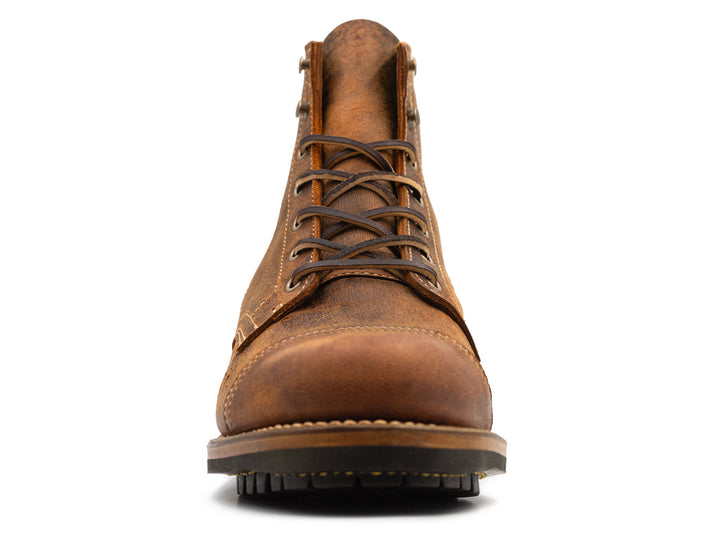 Cognac Teton Stag | Cap Toe