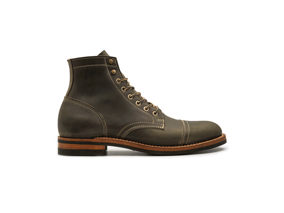 Dark Olive Predator | Cap Toe
