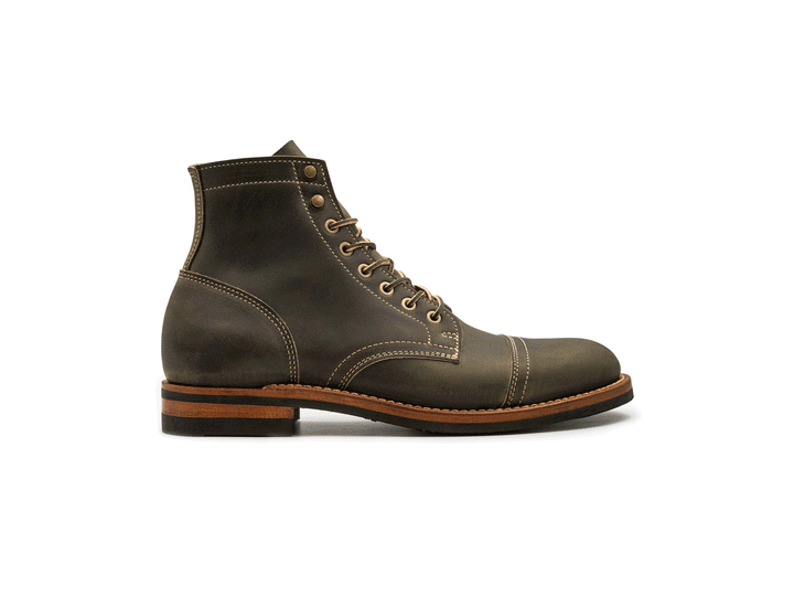 Dark Olive Predator | Cap Toe