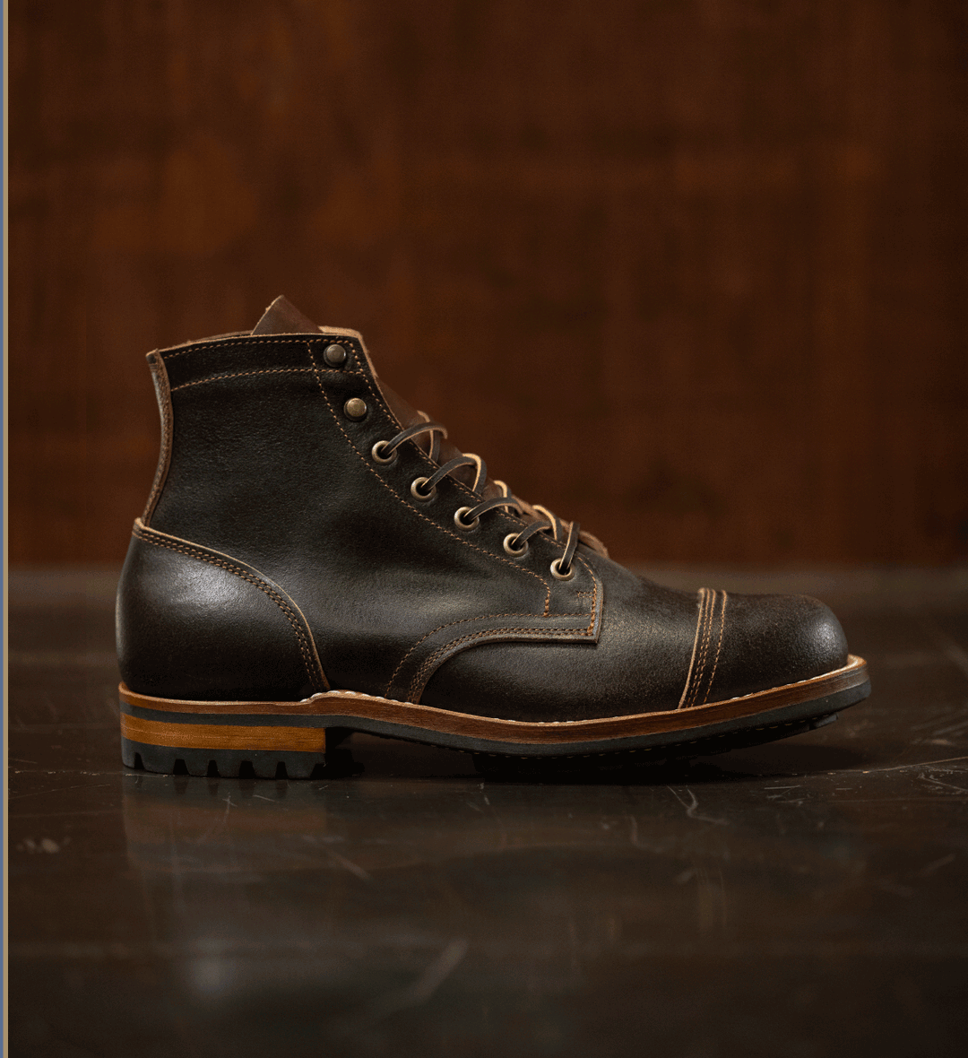 truman boot in java waxed flesh before and after animation