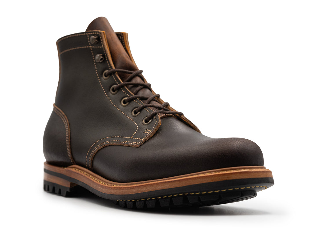 Java Waxed Flesh | Plain Toe