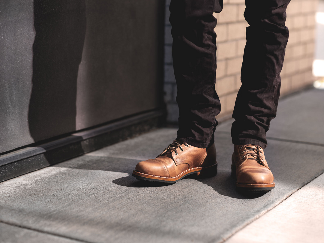Natural Cypress Cap Toe | 9D