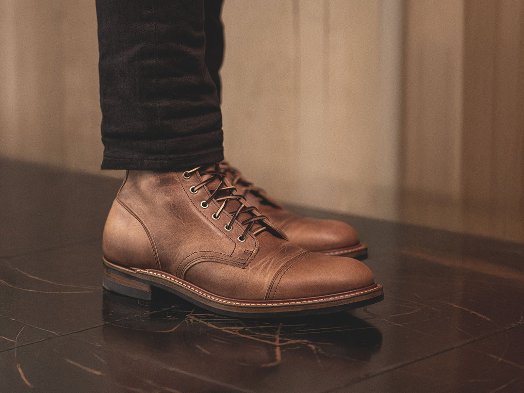 Natural Cypress | Cap Toe