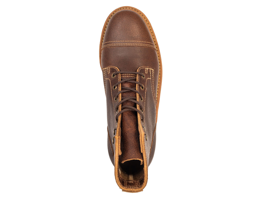 Natural Rough Shot | Cap Toe