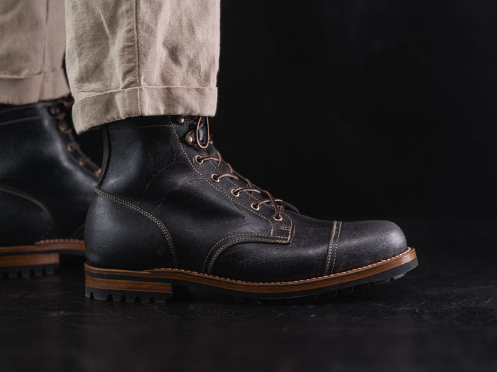Overcast Crazy Cow | Cap Toe