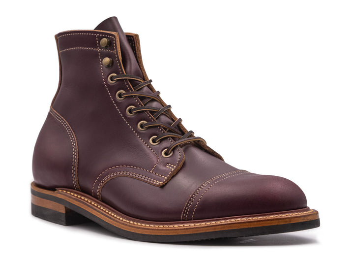 Oxblood Double Shot | Cap Toe
