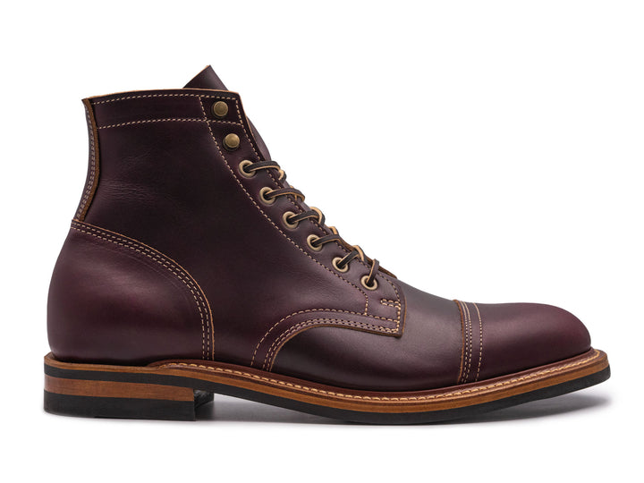 Oxblood Double Shot | Cap Toe