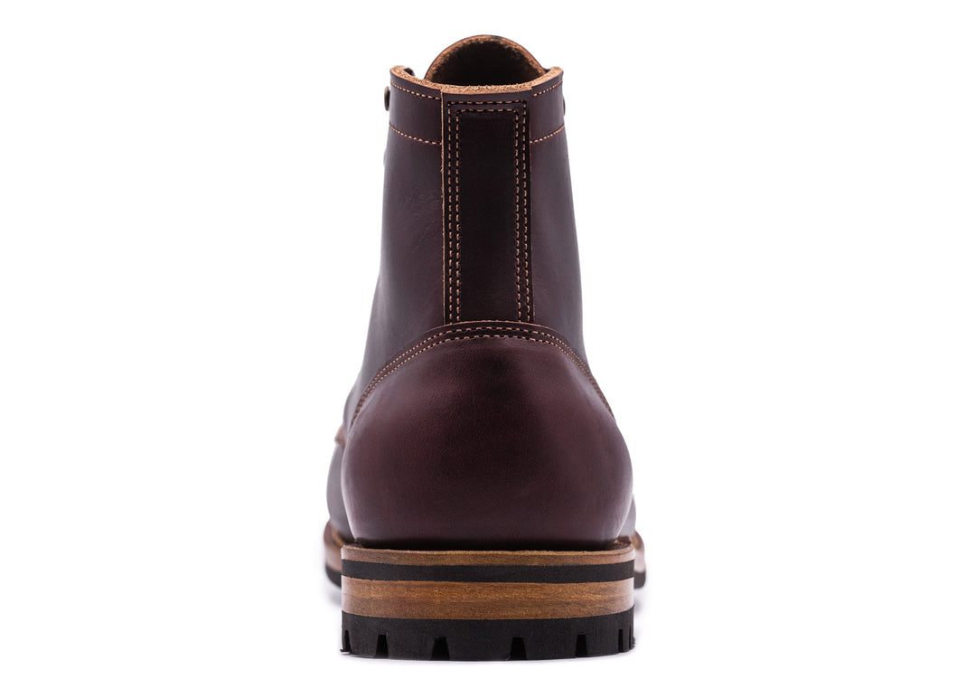 Oxblood Double Shot | Plain Toe