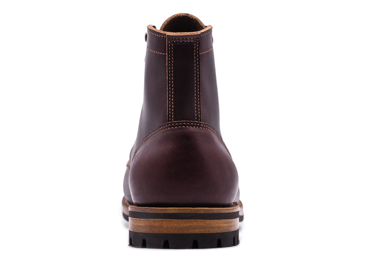 Oxblood Double Shot | Plain Toe