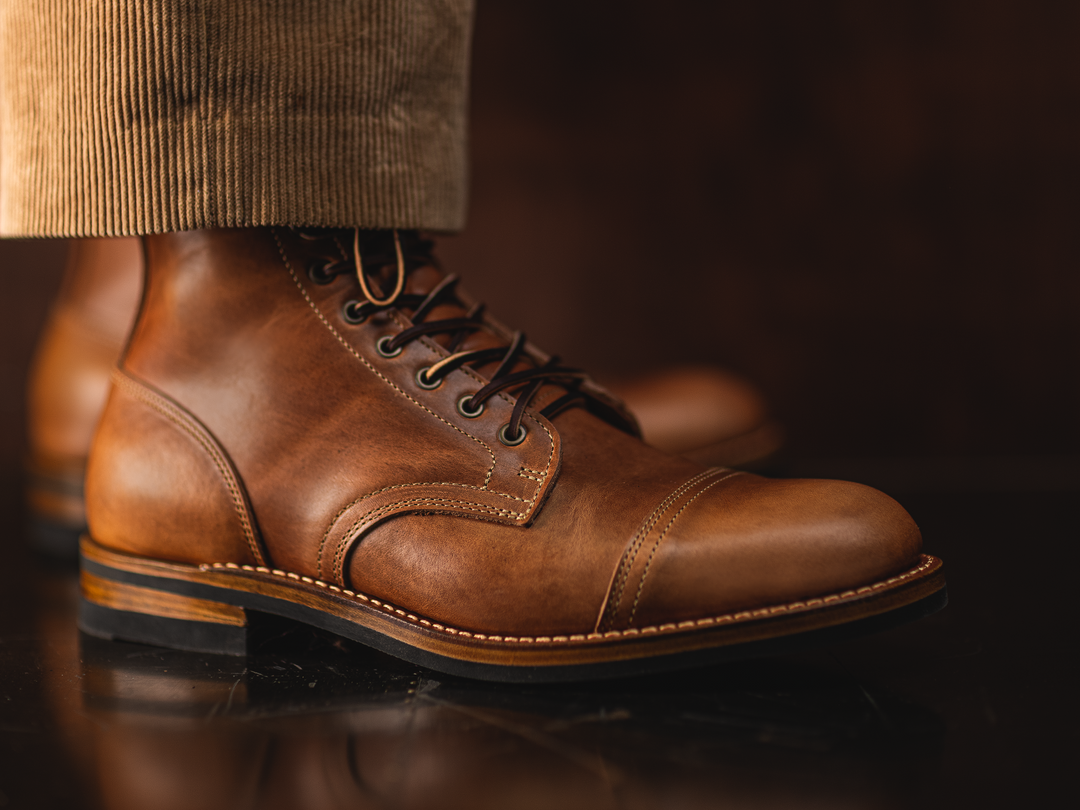 Sesame Double Shot | Cap Toe