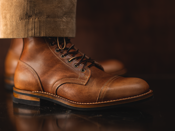 Sesame Double Shot | Cap Toe