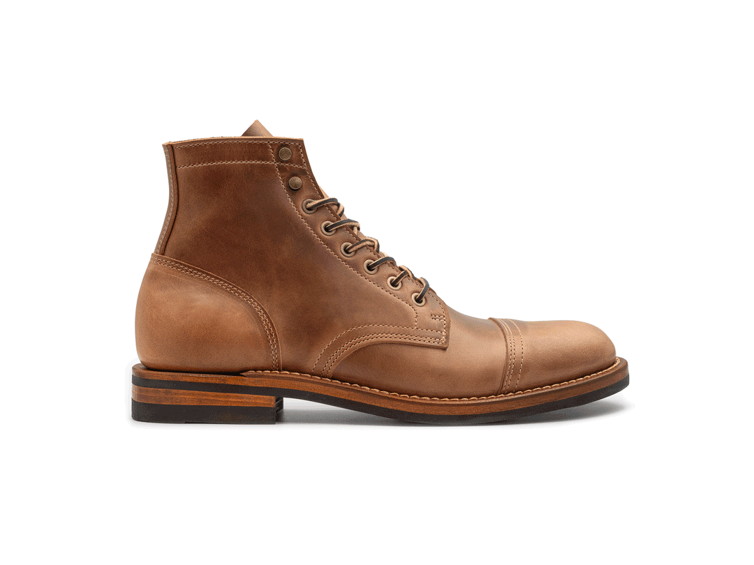Sesame Double Shot | Cap Toe