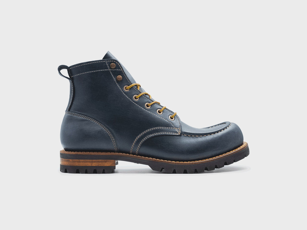 360° rotating view of the Ink Cheaha Moc Toe boot