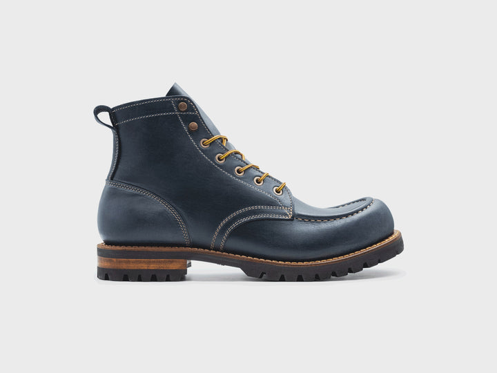 360° rotating view of the Ink Cheaha Moc Toe boot
